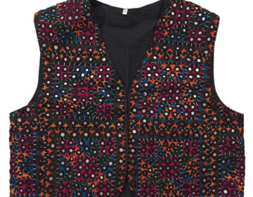 Hand Embroidered Koti(Waistcoat) - Large(26)