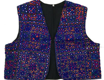 Hand Embroidered Koti(Waistcoat) - Large(26)
