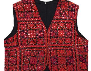 Hand Embroidered Koti(Waistcoat) - Large(26)