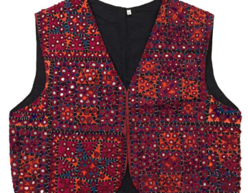 Hand Embroidered Koti(Waistcoat) - Large(26)