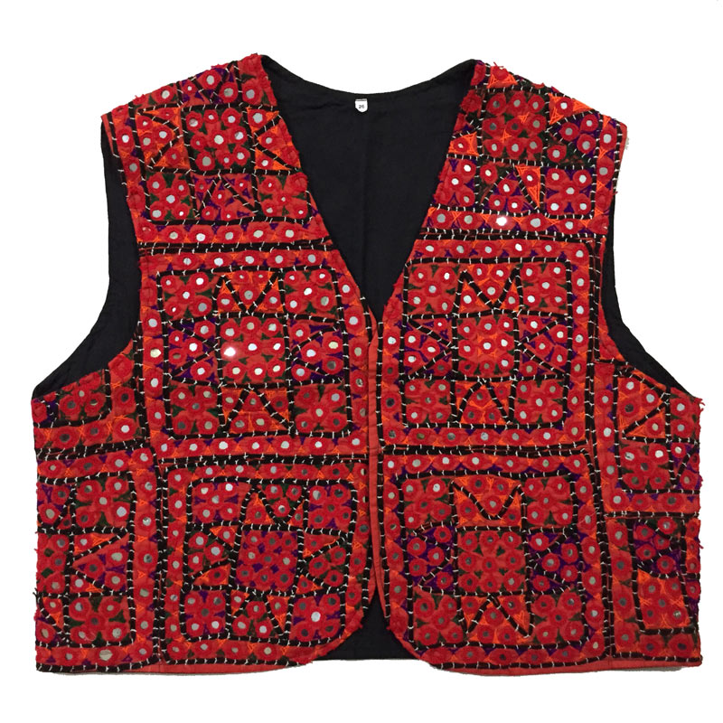 Hand Embroidered Koti(Waistcoat) - Large(26)