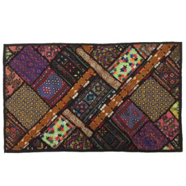 Hand Embroidered Wall Art Vintage – Medium