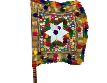 Handmade Embroidered Fancy Fan
